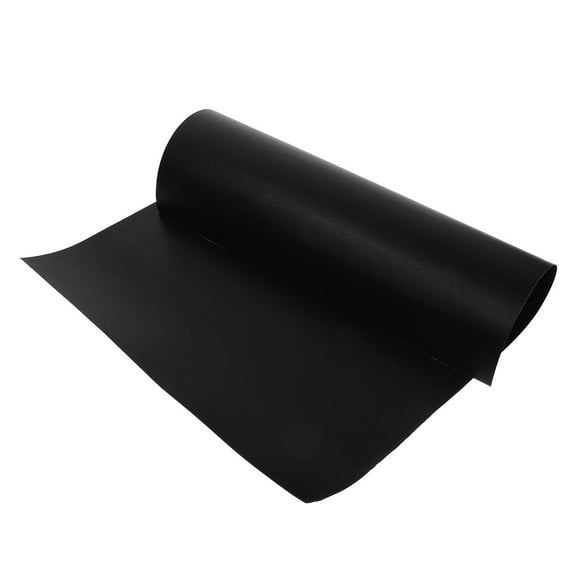 Amosfun 4Pcs Black Barbeque Grills Mats Non Stick Adjustable Design for Grilling