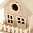 thumbnail image 4 of Comedero para Pájaros Colgante de Maciza Casa para Pájaros con Windows Jardín Patio Decoración Exterior Estilo1 DYNWAVEMX casas de pájaros para el exterior, 4 of 7