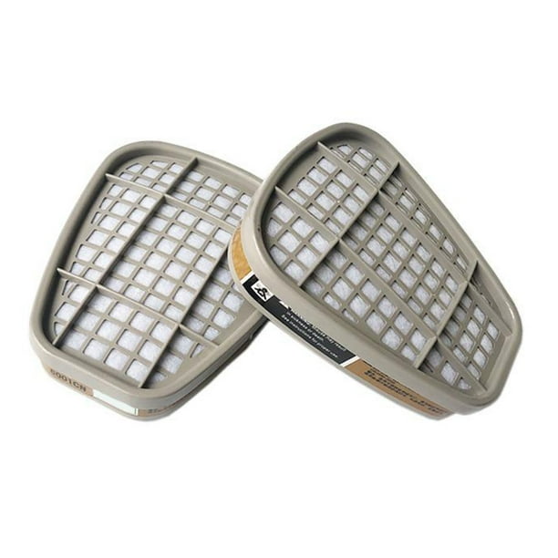 Cartuchos de filtro de gas quimico, 6001 Cartuchos de filtro de cubierta de gas reutilizable 1 par para 6200 para 7502