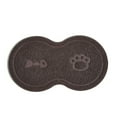 thumbnail image 1 of Billuyoard Estera para residuos de gatos no tóxica, cómoda y portátil, fácil de limpiar, accesorio para mascotas, accesorio para gatos Sistemas de eliminación de arena para gatos Color café, 1 of 6
