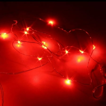 5m String Fairy Light 50 Led Battery Operated Xmas Lights Party Wedding Lamp