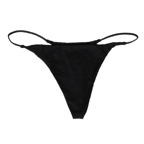 Clearance! Prolriy Thong Bikini Women Running Low Waist Bikini Bottoms Swim Briefs Beach Shorts Swim Bikini Bottom Shorts Swimwear Beach Womens Underwear Black L