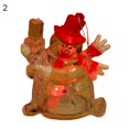 thumbnail image 2 of Transparent Santa Snowman LED Luminous Night Light Hanging Pendant  Decor, 2 of 9