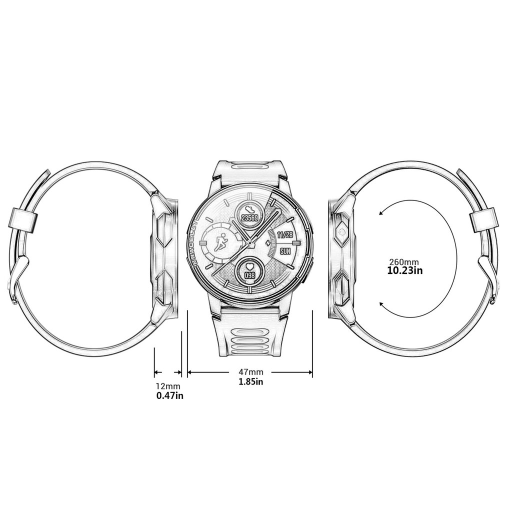 smartwatch l6 ip68