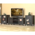 thumbnail image 5 of Nexera 102217 Pinnacle Audio Tower 1-Door Espresso, 5 of 5