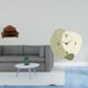 thumbnail image 2 of Sofá en miniatura para muñecas,Muebles de casa de muñecas,modelo de sofá europeo,decoración,Reloj de pared,Reloj de pared silencioso Reloj de pared nórdico Decoración del hogar,Relojes, 2 of 8