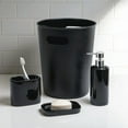 thumbnail image 6 of Basic Ceramic Soap Dish For Bathroom Countertop Practical Soap Bar Holder Black, 6 of 6