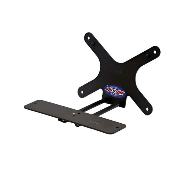 STO N SHO Front License Plate Bracket Compatible with 2015-2023 Dodge Challenger Hellcat/2018 Demon/2019-2023 Wide Body Scat Pack (Upper Mount) (SNS1e)