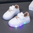 thumbnail image 2 of WXFAZCVU Kids Light Up Sneakers Boys Versatile and Lightweight Sport Shoes Everyday Wear Size 12.5, 2 of 5