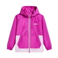 thumbnail image 2 of MGEOY Boys Girls Hooded Rain Jackets Waterproof Rain coats Windbreaker for Kids Lightweight Jackets, 2 of 7