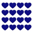 thumbnail image 1 of Uxcell 16Pack Parches de Corazón para Planchar, Parches Bordados de Corazón, 40mm Azul Oscuro, 1 of 7