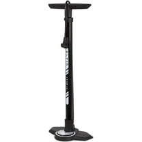 Eltin Bike Portable Pump - Bicycle Floor Pump Compatible with Presta and Schrader Valve with Pressure Gauge - Steel Tube 160PSI