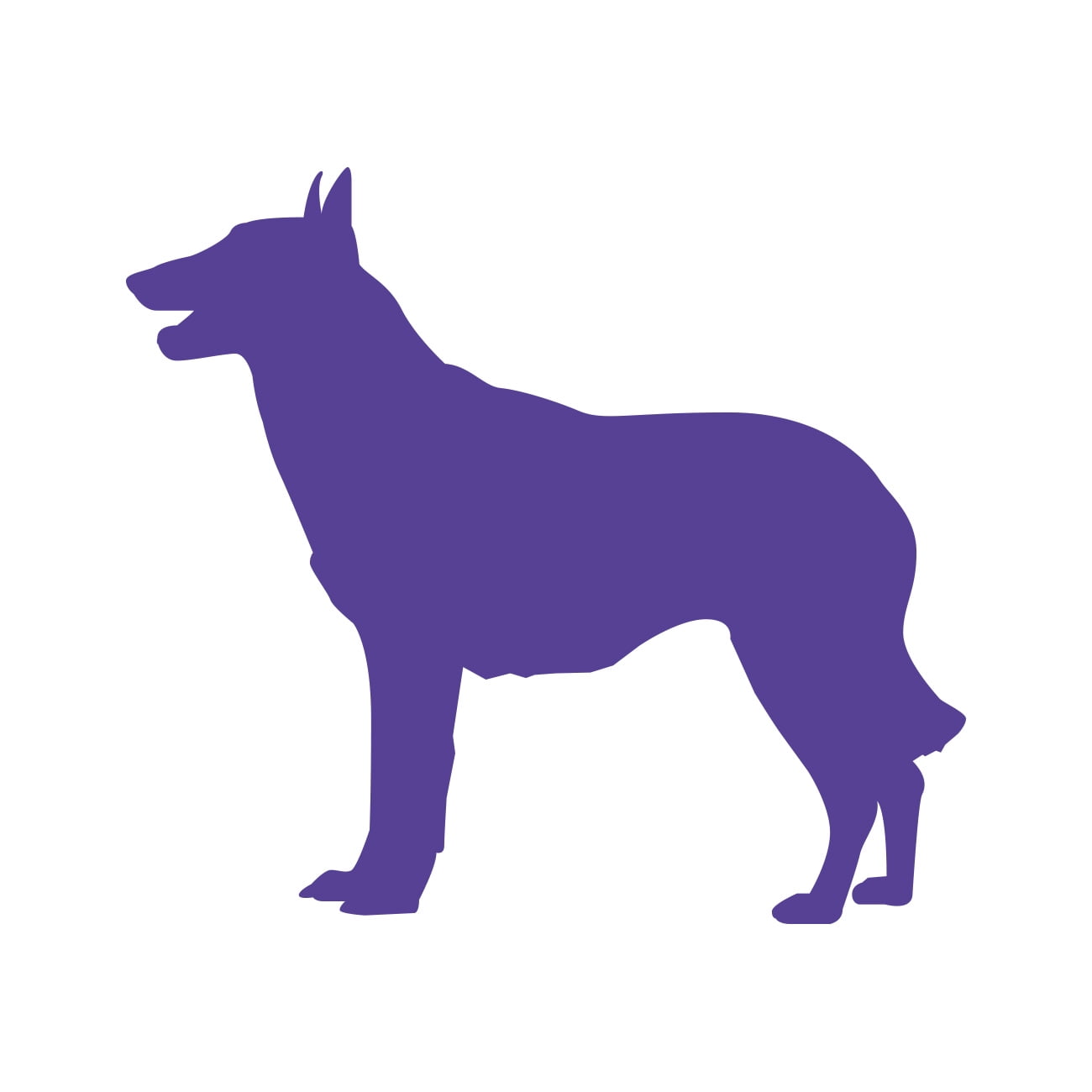 Belgian Malinois Sticker Decal Die Cut Self Adhesive Vinyl Belgian Malinois Sticker Decal Die Cut Self Adhesive Vinyl