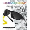 thumbnail image 5 of Grinderpunch Sport Polarized Sunglasses for Men & Women Baseball Running Cycling Fishing Golf Driving Shades Sun Glasses - Red, 5 of 5