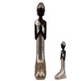 thumbnail image 1 of Resin Kneeling Buddha In Anjali Mudra, 1 of 4