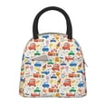 thumbnail image 1 of Easygdp Cartoon Transportation Bolsa de Almuerzo Insulada Grande, Forro de Aluminio, Diseño Espacioso, a Prueba de Fugas, Ideal para Trabajo, Picnics, Viajes y Actividades al Aire Libre, 1 of 6