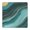 Teal Gold Marble, variant on Teal Gold Marble Wave Pattern Square Fitted Tablecloth with Elastic Edge,Square Table Cover,Washable Elastic Table Cover for Home Kitchen Party Decor 34"x34"