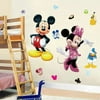 ZIYIXIN Mickey Minnie Mouse Cartoon Wall Sticker Decal Kids Nursery Mural DIY Home Decor