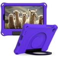 thumbnail image 6 of Case for Samsung Galaxy Tab A7 Lite 2021(8.7 inch), Allytech Slim Kidsproof Foldable Handle Viewing Stand Durable Skid-Proof EVA Protective Case for Samsung Tab A7 Lite SM-T220/T225/T227 2021, Purple, 6 of 6