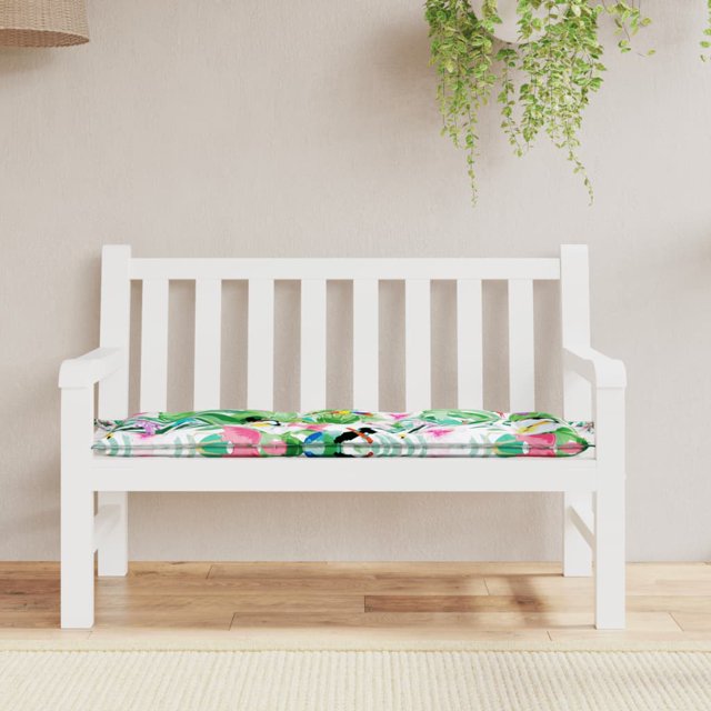 vidaXL Garden Bench Cushion Multicolour 120x50x7 cm Fabric