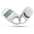 thumbnail image 1 of Counter Multi-functional Step Counter Portable Pedometer Fitness Tracker for Tracking Steps / Walking Distance / Calories Fitness Monitor for Man Woman, 1 of 6