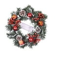 thumbnail image 2 of Dongrere Christmas Wreath with Berries, Pine Cones Wreath for Front Door Decor Ideal Decor for Door and Wall Hanging, 2 of 6