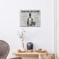 thumbnail image 3 of Basketball Sports Wall Art Basketball Life Lessons Wall Decor Basketball Sign Retro Poster Boy Men Room Motivational Decorations Canvas Print Painting Artwork for Bedroom Bathroom Living Room, 3 of 3