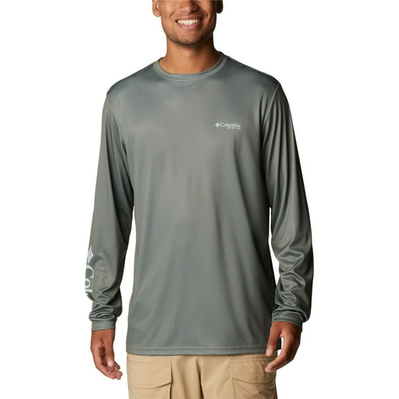Columbia Men's Terminal Tackle PFG Shirt Cypress/Bass XL New