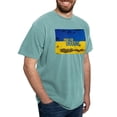 thumbnail image 4 of CafePress - Pray For Ukraine Sweatshirt, Stand With Uk T Shirt - Mens Comfort Colors Shirt, 4 of 5