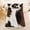 Brown Black White, variant on Erosebridal Teens Abstract Cow Print Twin Sheet Sets 3pcs,Farm Animal Bedding For Boys Girls