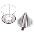 thumbnail image 3 of Filtro de Café de Acero Verter inoxidable Sobre Driptiva Reusable Con Pantener 1-4 Tace, 3 of 7