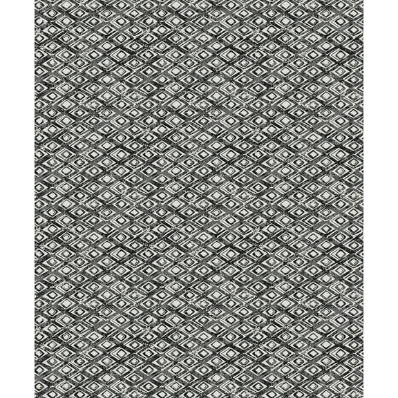Decorline Delilah Slate Diamond Wallpaper