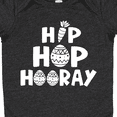 thumbnail image 4 of Inktastic Easter Hip Hop Hooray with Eggs and Carrot Boys or Girls Baby Bodysuit, 4 of 5