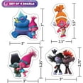 thumbnail image 4 of DreamWorks Trolls Vinyl Decals - Set of 12 Trolls Movie Stickers for Car Water Bottle Bike Helmet Laptop Skateboard - Outdoor Rated Water Resistant Vinyl, 4 of 5