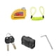 thumbnail image 3 of Motorcycle Locks Set Anti Theft with Alarm Motorcycle Disc Lock for DIY 5-color, 3 of 5