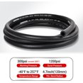 thumbnail image 3 of GFDYREE 1/2 Fuel Hose Line Push Lock NBR Rubber SAE 30R7 5FT 300PSI, 3 of 7