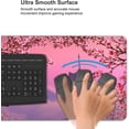 thumbnail image 5 of Japanese Sakura Flower Gaming Mouse Pad XL, Extended Stitched Edges Mousepad,Large Mouse Mat Desk Pad, Long Non Slip Rubber Base Mice Pad（31.5 X 11.8 Inch）, 5 of 6