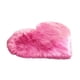 thumbnail image 2 of Alfombra de felpa en forma de corazón, alfombra lavable para mesita de noche, novedad, regalo de cumpleaños, alfombra pequeña antideslizante para, 2 of 8