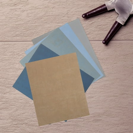 Masteelf 5PCS Sandpaper Wet Dry Sandpaper 9 x 11 Inch Silicon Carbide Sandpaper Wood Metal Sanding Sandpaper Fine Grit Sandpaper for Crafts (1000/2500/4000/5000/7000 Grit)