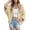 02-Apricot, variant on Women's Summer Cardigan Crochet Cardigan Batwing Sleeve Shrug