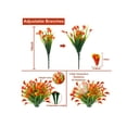 thumbnail image 3 of ¡Venta caliente! Decoración de plantas de simulación de herradura de flores artificiales, decoración de macetas de porche colgantes falsos, adecuada para uso doméstico al aire libre, 3 of 3