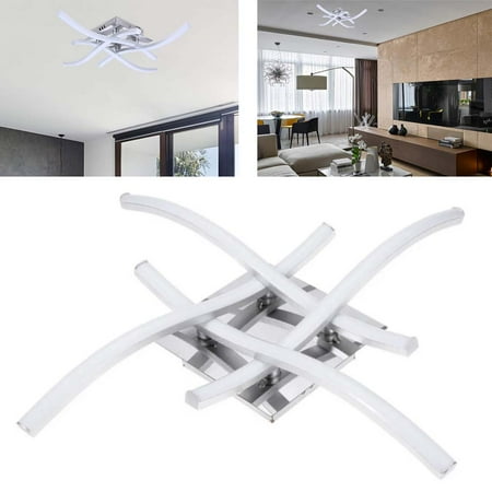 

Ledander 4 Branches LED Light 24W Ceiling Light Modern Pendant Lamp for Kitchen Living Bedroom
