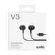 thumbnail image 3 of Audífonos In Ear Alámbricos Sudio V3 Sudio negro, 3 of 4