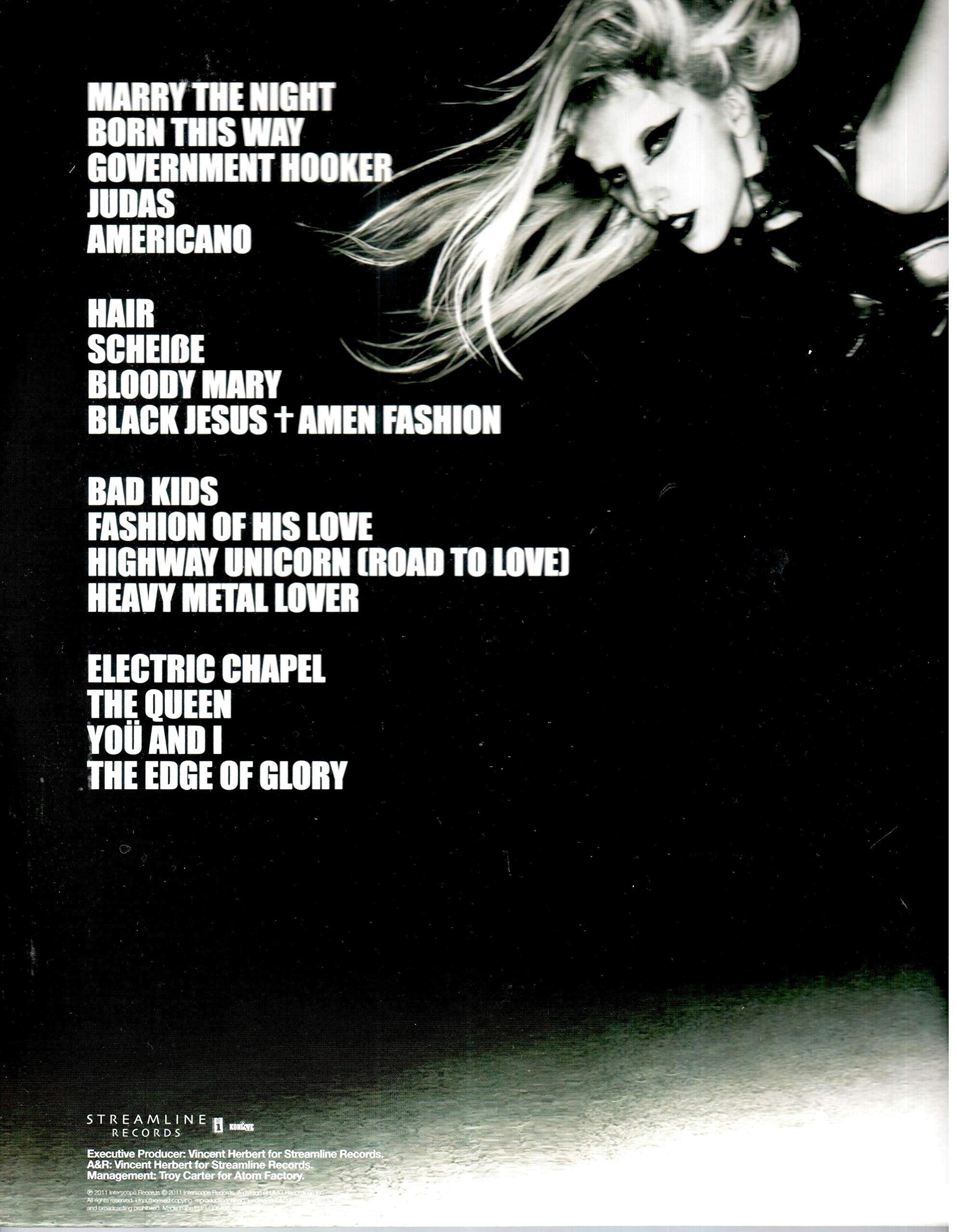 Lady Gaga - Born This Way - Music & Performance - Vinyl
