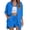 Blue, variant on 2 Piece Linen Short Sets for Women Fall Two Piece Sets for Women Fashion Women 3/4 Sleeve And Short Pants Casual 2PC Sets With Pockets my reorder list