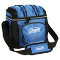 thumbnail image 5 of Coleman 9 Can Soft-Sided Cooler with Hard Plastic Liner, Blue, 5 of 8