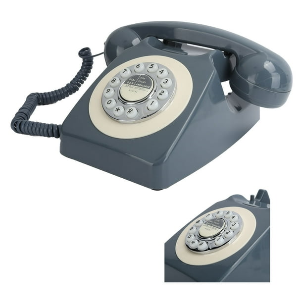 1 Pièce Téléphone De Bureau Rétro Classique Pour Ligne Fixe, Téléphone De  Bureau À Ligne Unique Ancien Téléphone Filaire Avec De Gros Boutons Pour La  Maison, Le Bureau, Mode en ligne