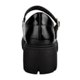 thumbnail image 4 of Zapato Escolar Tacón Mary-Jane Dama Happy Shoes 07427 negro 26.0, 4 of 5
