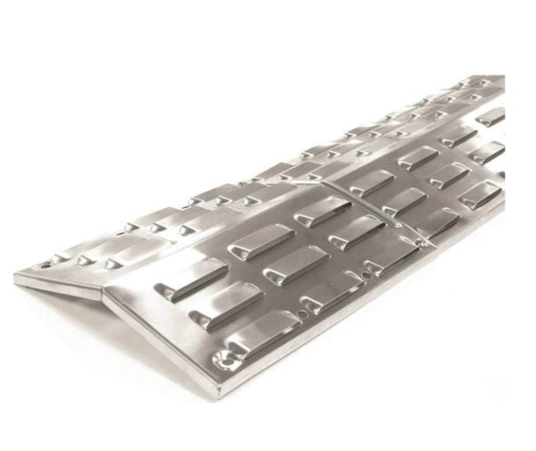 GrillPro 92375 Porcelain Covered Heat Plate, Stainless Steel