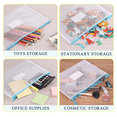 thumbnail image 4 of XUEYU 20 Pcs A4 Mesh Zipper Pouch Bags, Waterproof Letter Size Zipper Bags, Puzzle Bag with Label Pocket for School, Office Supplies, Cosmetics, Travel Storage and Home Organize, 4 of 7
